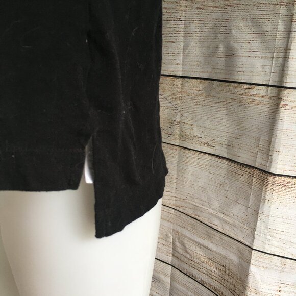Joe Fresh Black T-Shirt size XS - I-10 - Picture 2 of 4
